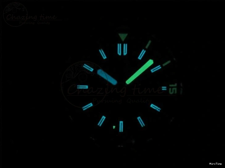 MIROTIME 0124 RelaxedFit Aquatimer Automatic IW329004 V6F 1:1 Best Edition Blue Dial on Rubber Strap MIYOTA 7095